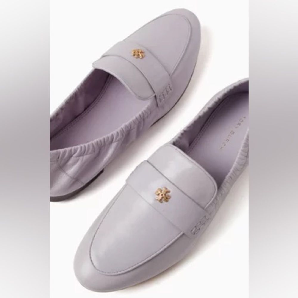 Tory Burch Ballet Leather Loafer in Lavender, New, Size 8 - Picture 15 of 16